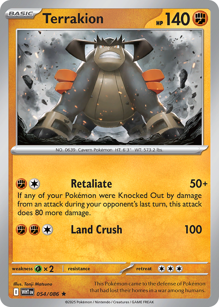 Terrakion 54 (Holofoil)