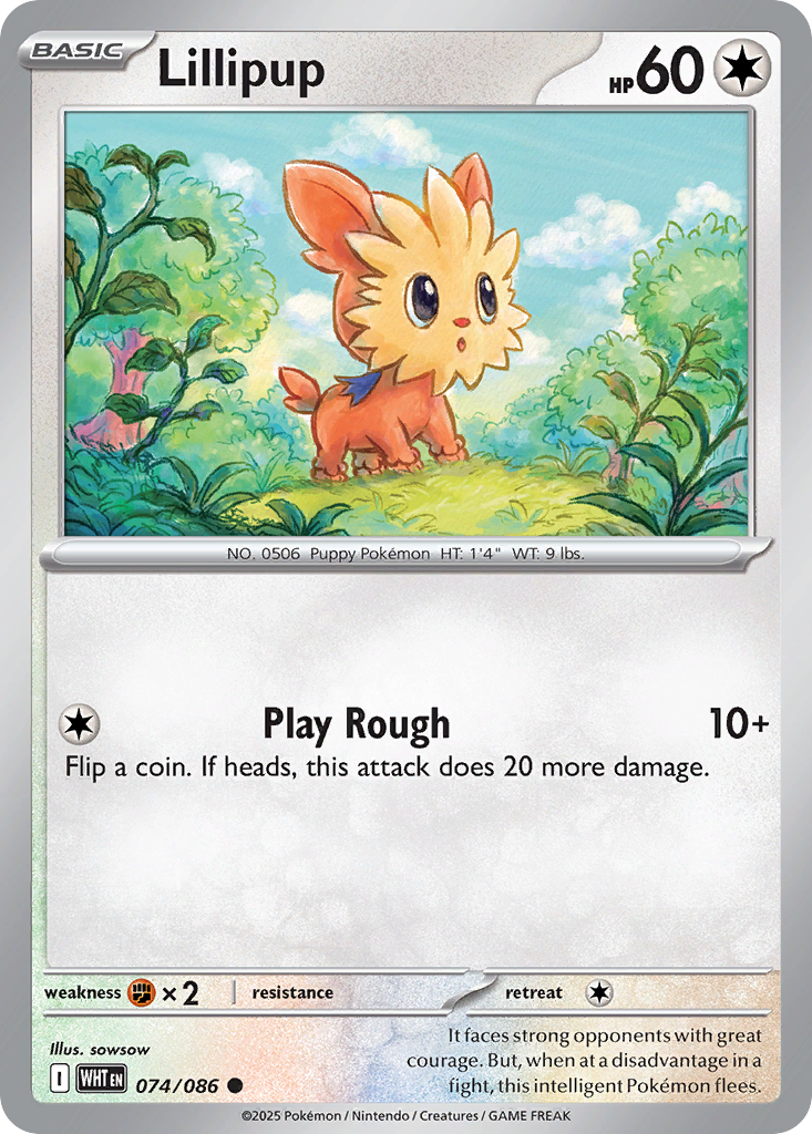 Lillipup 74 (Reverse Holofoil)