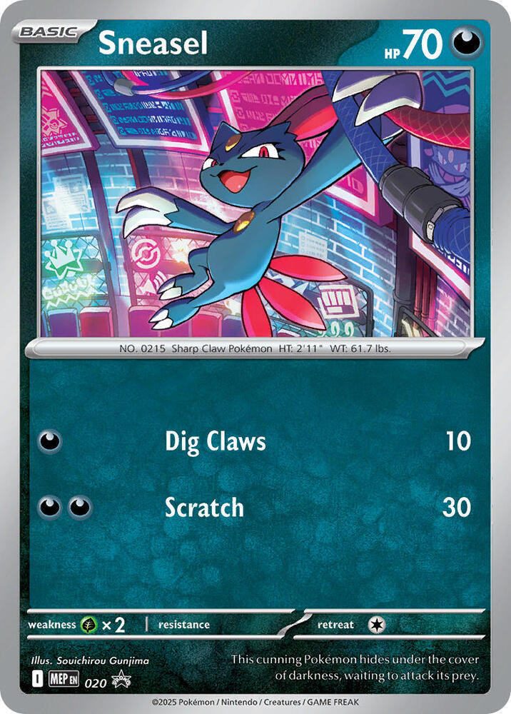 Sneasel 20 (Holofoil)