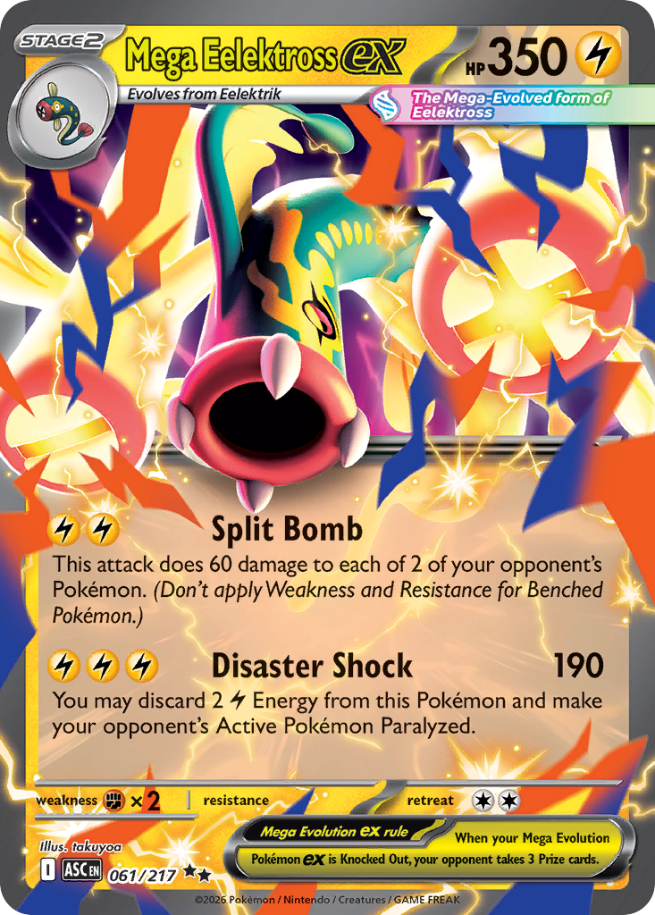 Mega Eelektross ex 61 (Holofoil)
