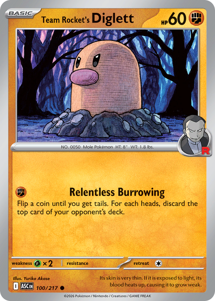 Team Rocket's Diglett 100 (Team Rocket)