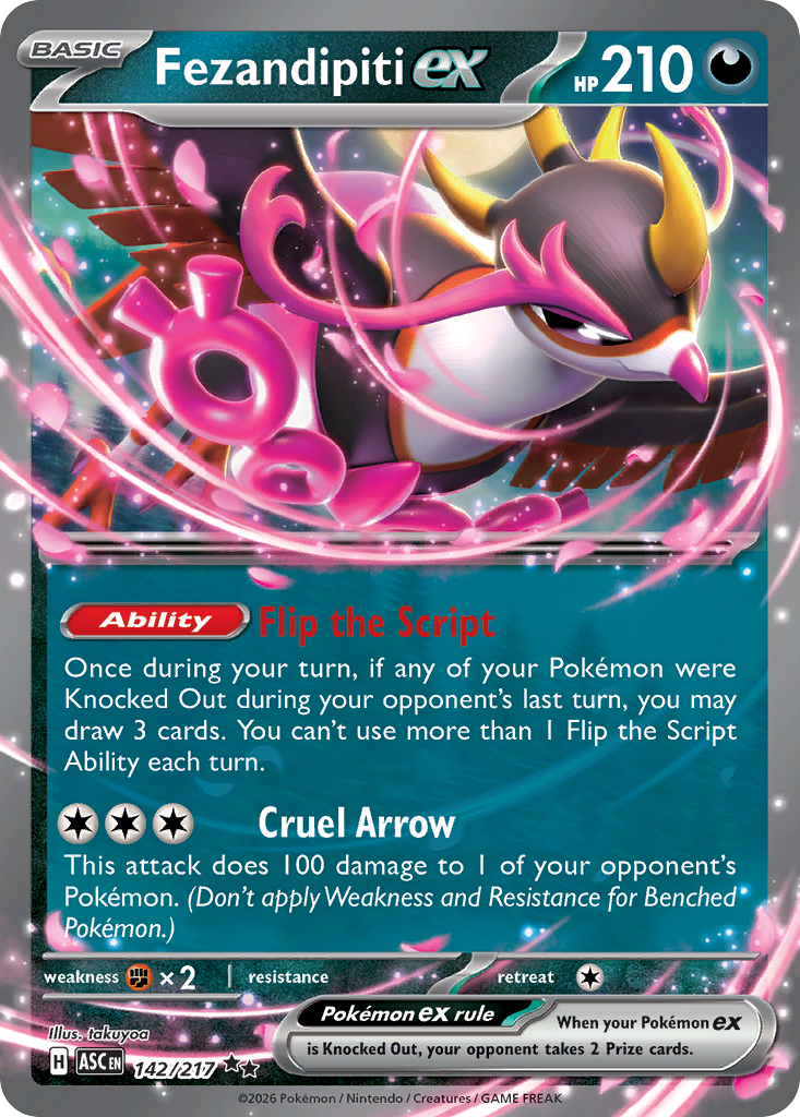 Fezandipiti ex 142 (Holofoil)