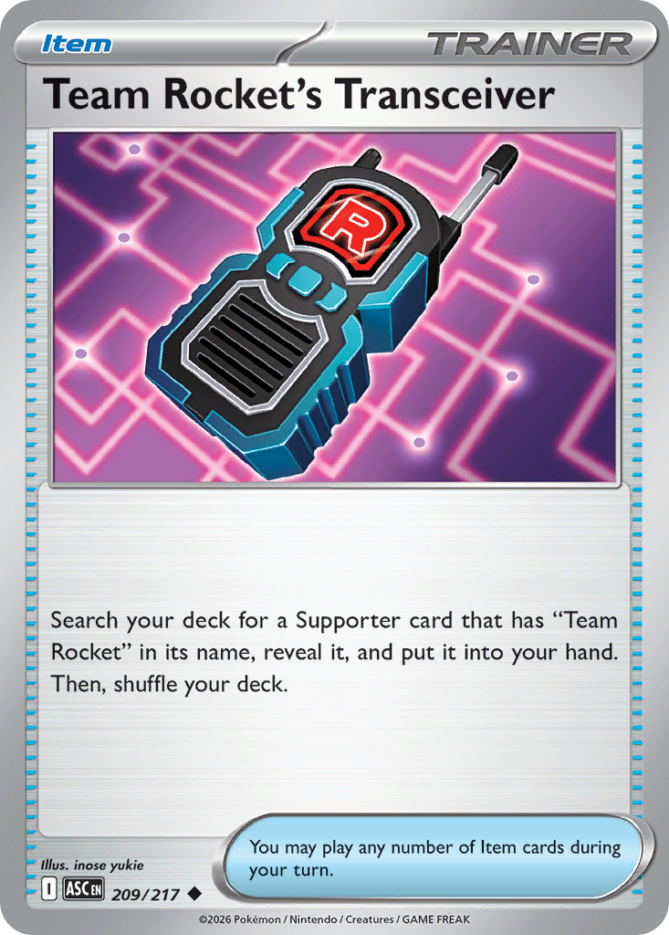 Team Rocket's Transceiver 209