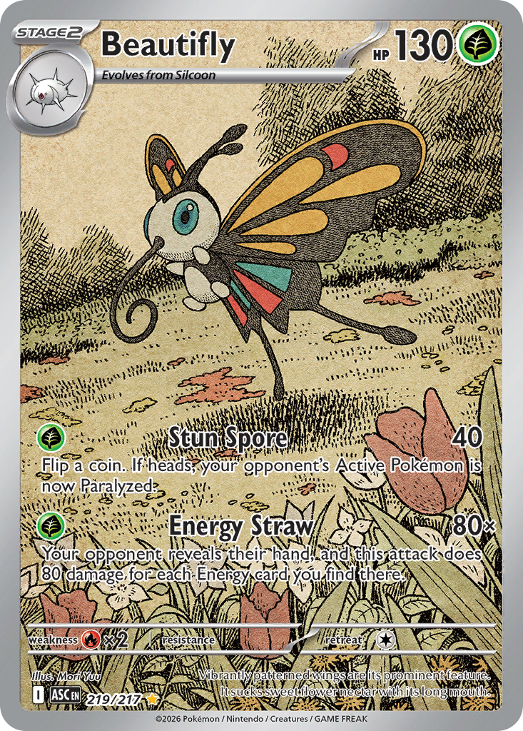 Beautifly 219 (Holofoil)