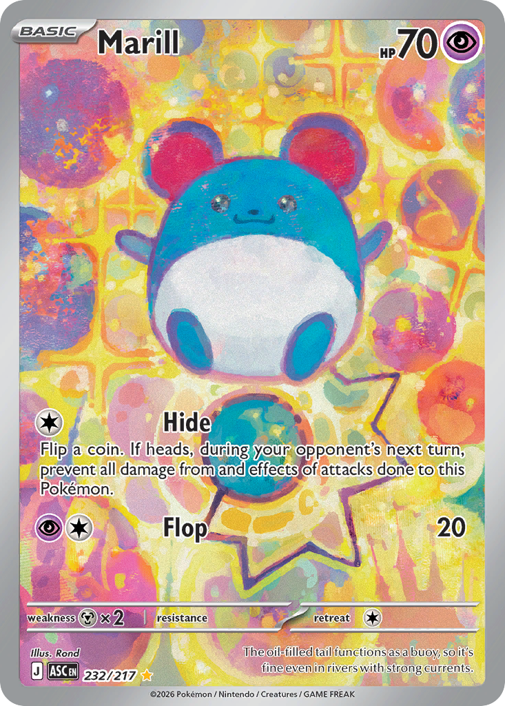 Marill 232 (Holofoil)