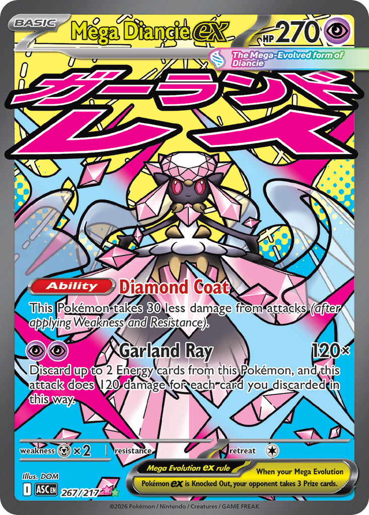 Mega Diancie ex 267 (Holofoil)