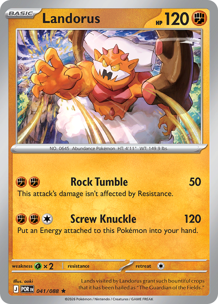 Landorus 41 (Reverse Holofoil)