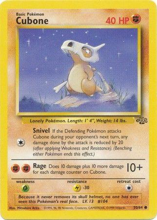 Cubone 50 (Unlimited Holofoil)