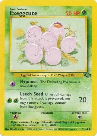 Exeggcute 52 (Unlimited Holofoil)
