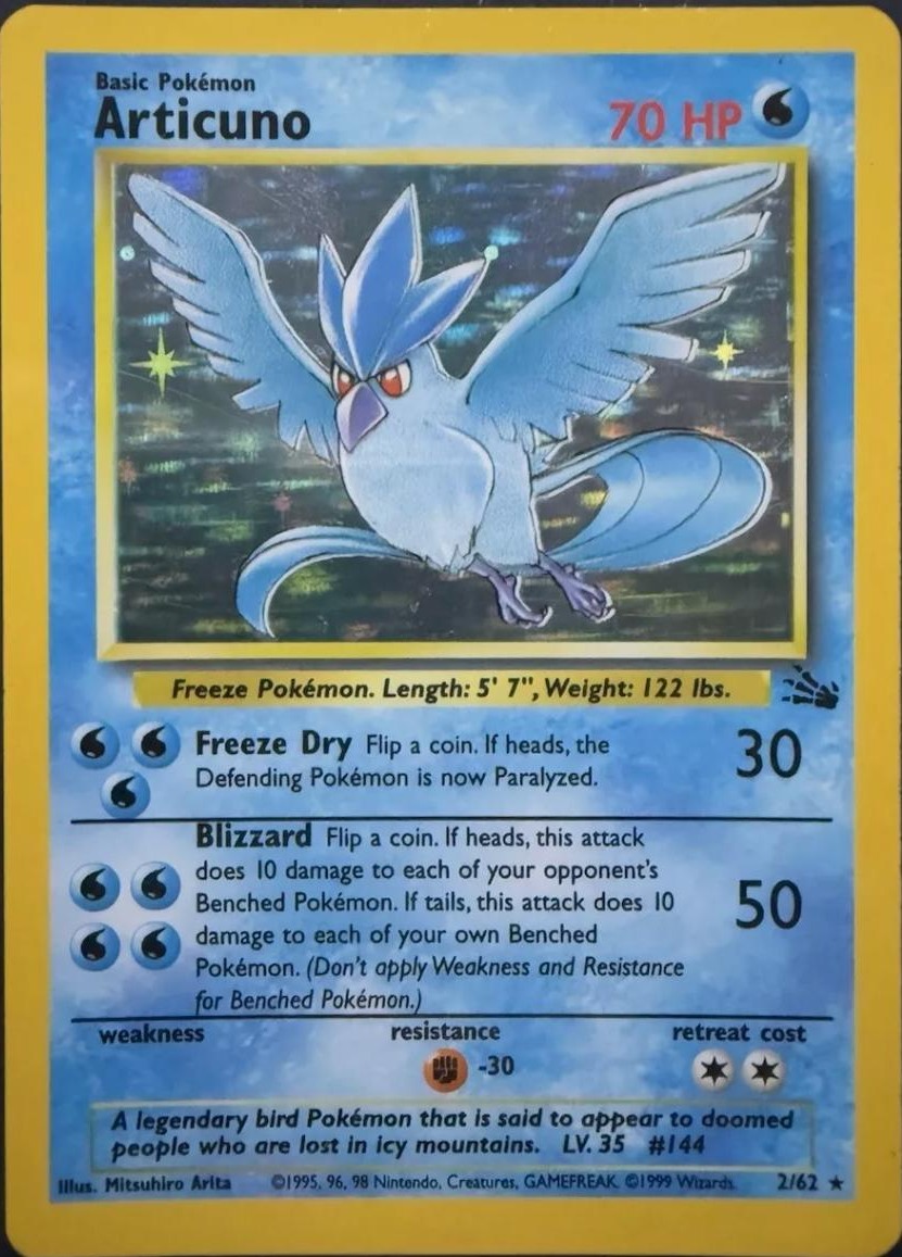 Articuno 2 (Unlimited Holofoil)