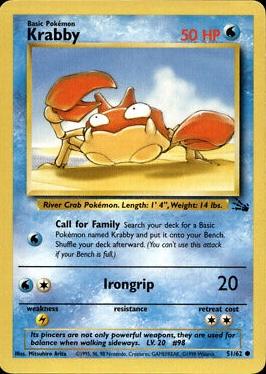 Krabby 51 (Unlimited Holofoil)