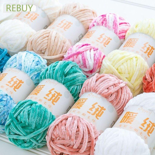 100g/roll Crochet Yarn Soft Sweater Knitting Knitting Thread Creative ...