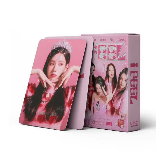 55 Pcs (G)I-DLE I FEEL Album Lomo Card Kpop Photocards Postcards Series ...