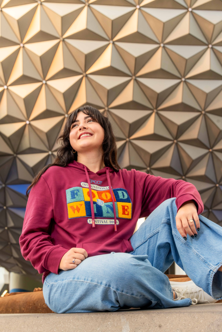 EPCOT International Food and Wine Festival sweatshirt in festival colors