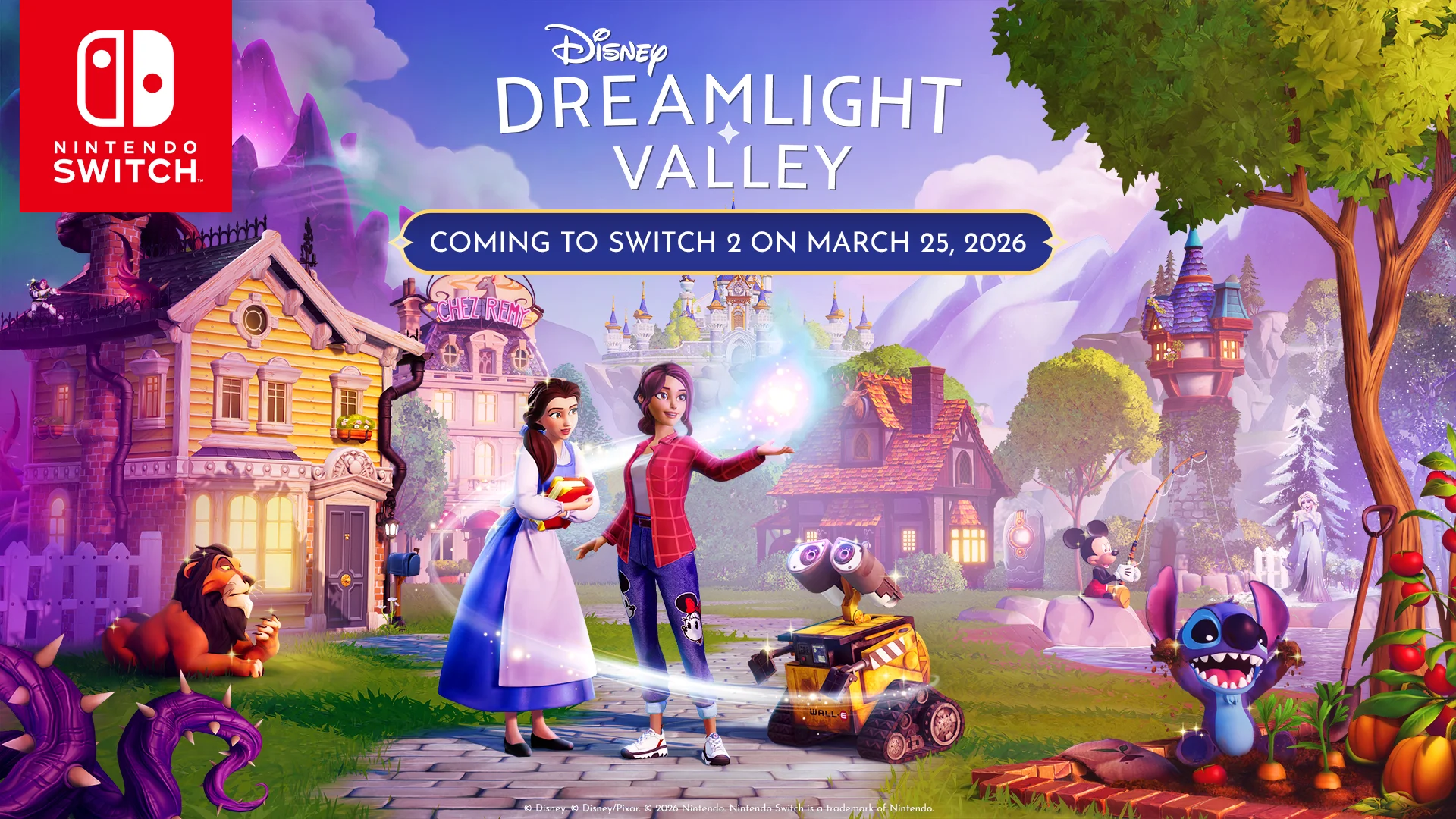 Disney Dreamlight Valley Confirmed for Nintendo Switch 2 Launch