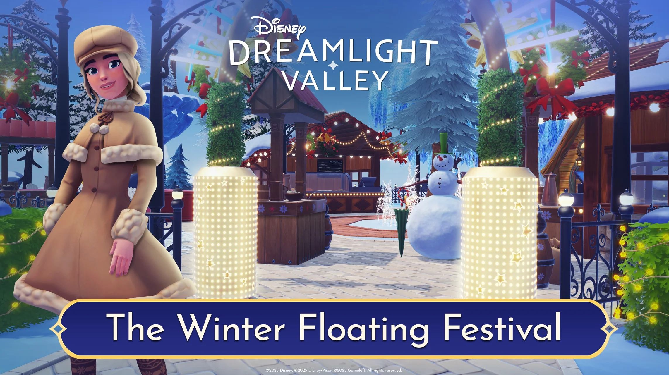 Disney Dreamlight Valley's Winter Floating Festival Returns with Snowy Puzzles
