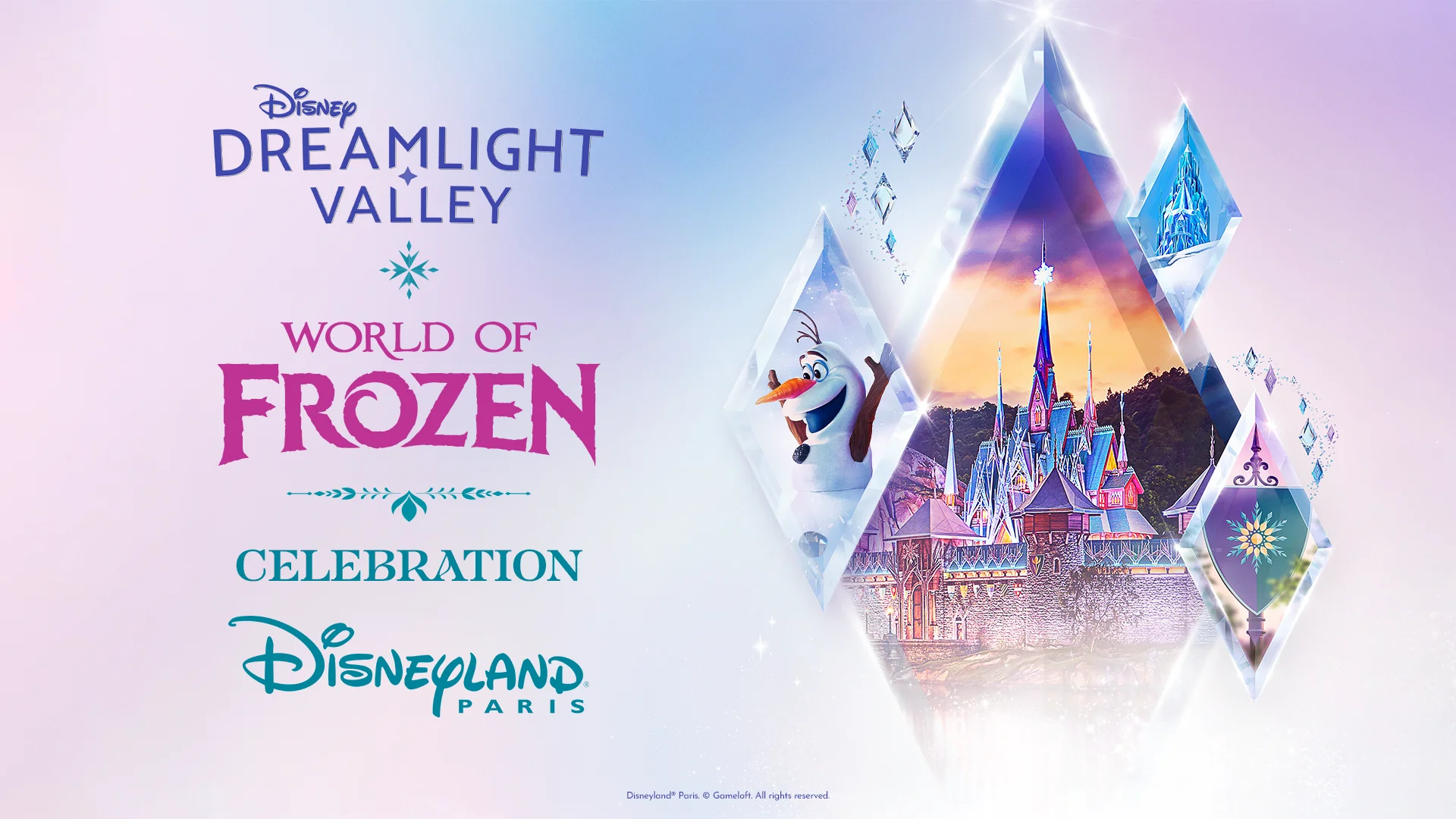 Disney Dreamlight Valley World of Frozen celebration news banner