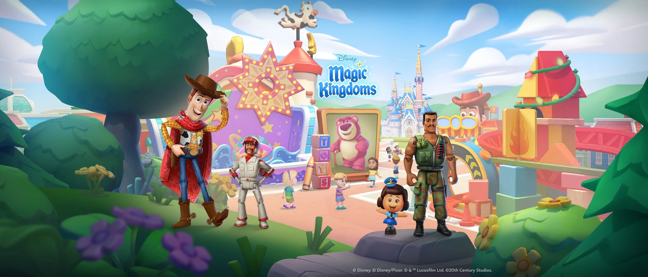 Disney Magic Kingdoms Update 107 Brings a Toy Story Mega Event With Duke Caboom, Lotso, and a Gold Trophy Hunt