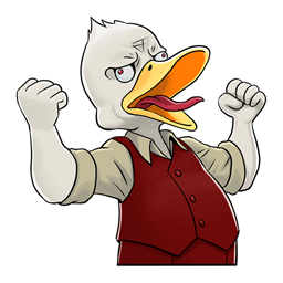 Marvel Contest of Champions new Howard the Duck Shaking Fist emote for Battlegrounds Season 38