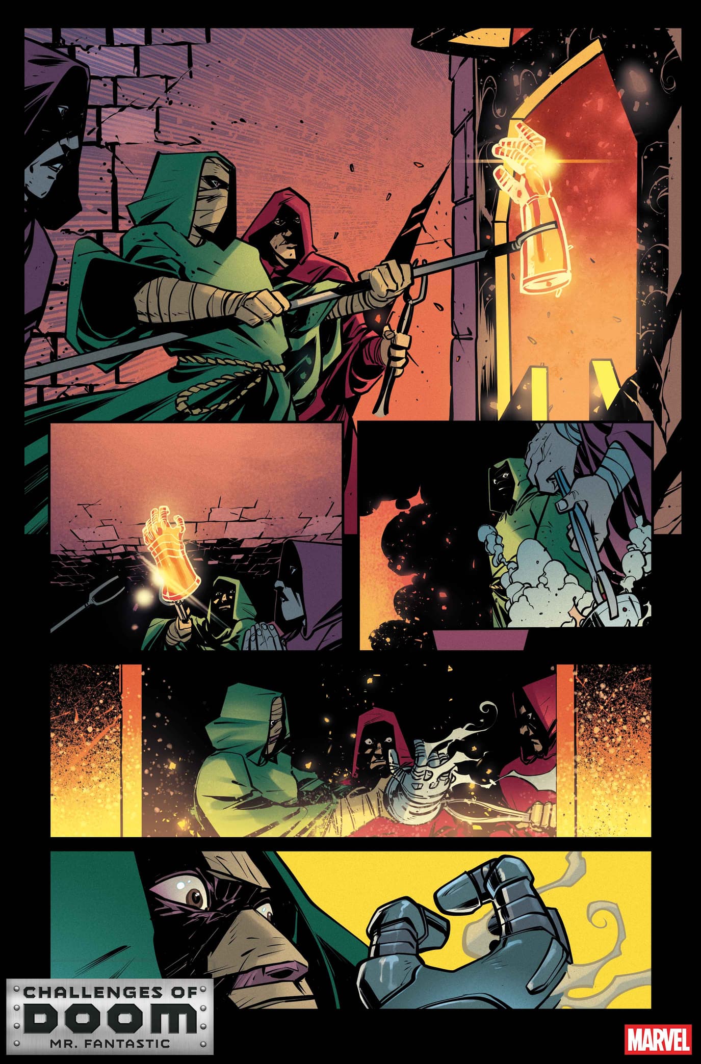 Interior preview page from Challenges of Doom: Mr. Fantastic #1 by Al Ewing and Mike Henderson