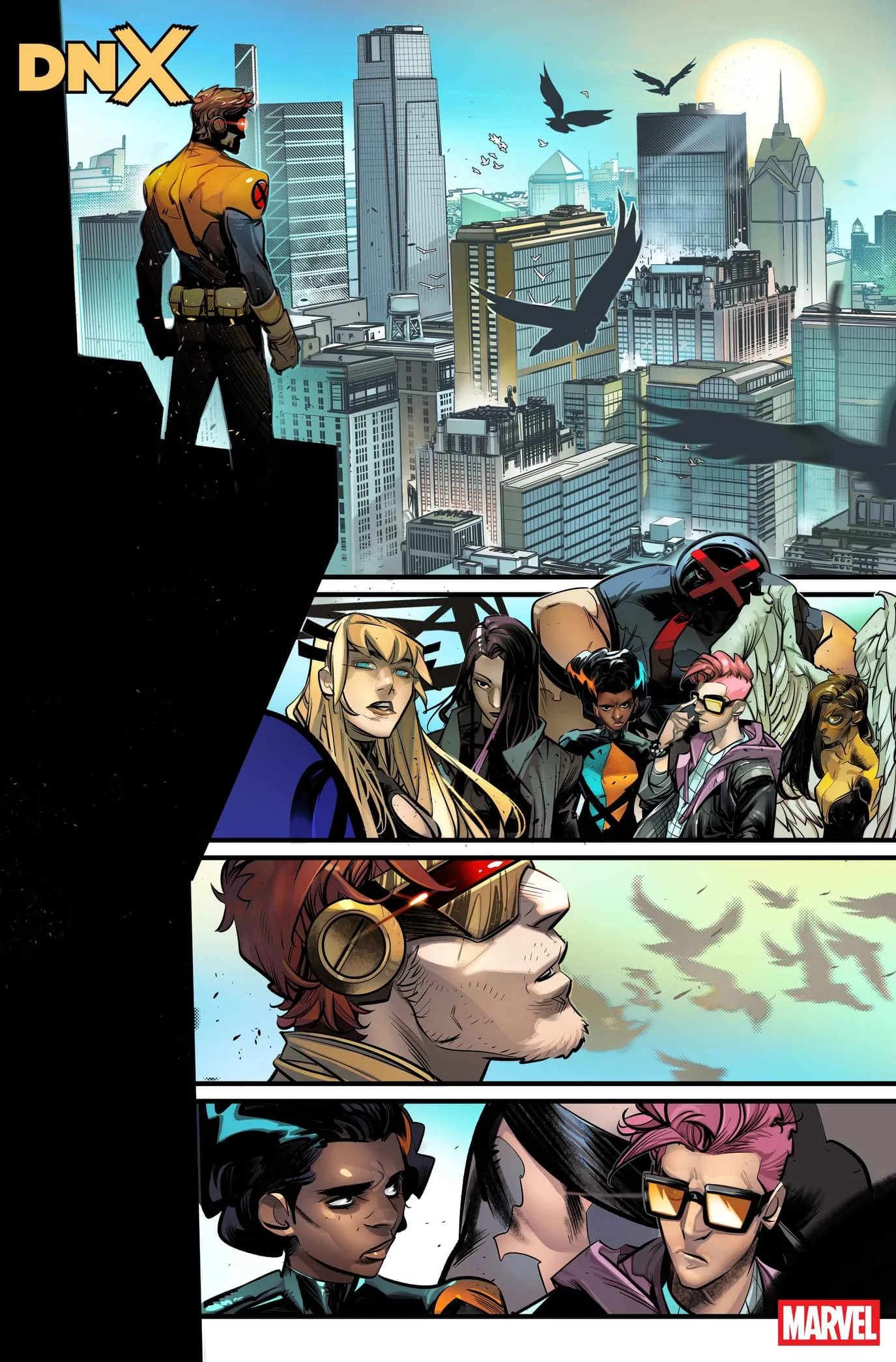 DNX #1 preview page by Jed MacKay and Federico Vicentini
