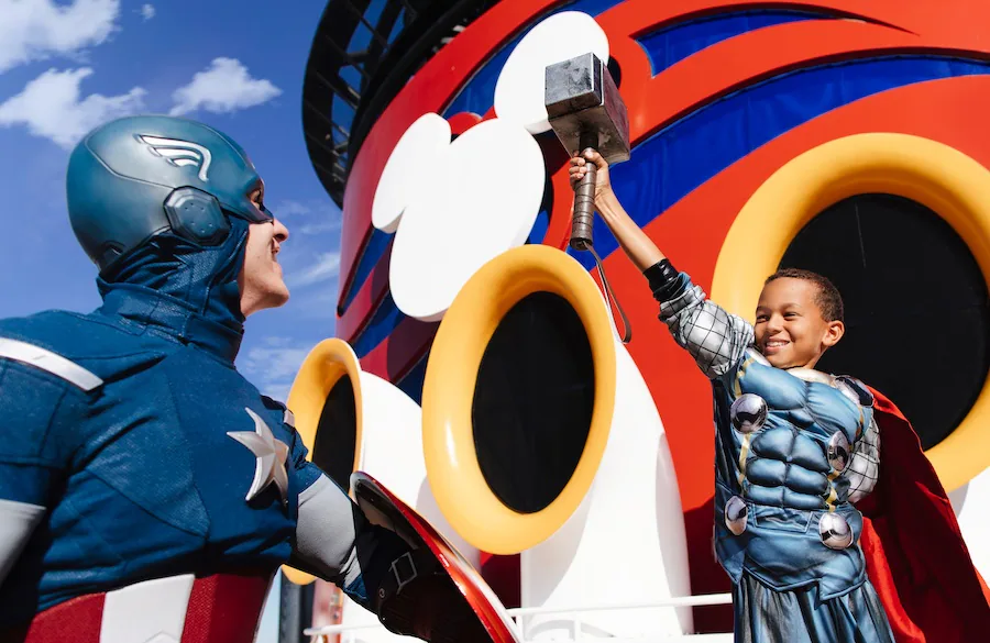 2023 Marvel Day at Sea Brings Record 30+ Characters to the Disney Dream
