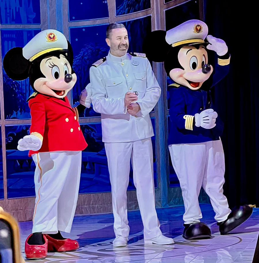 Mickey Mouse with Cast Member