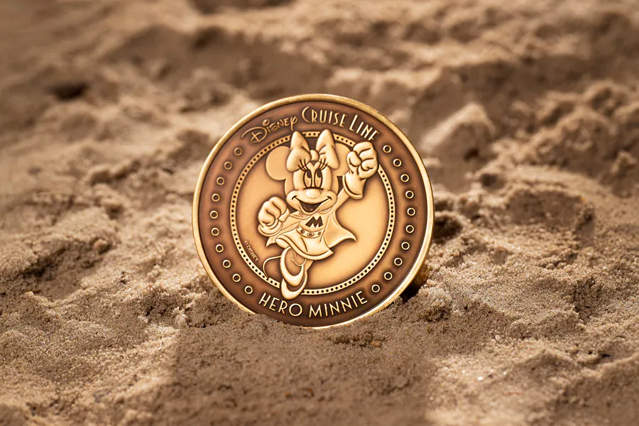 Minnie Mouse keel coin for the Disney Destiny