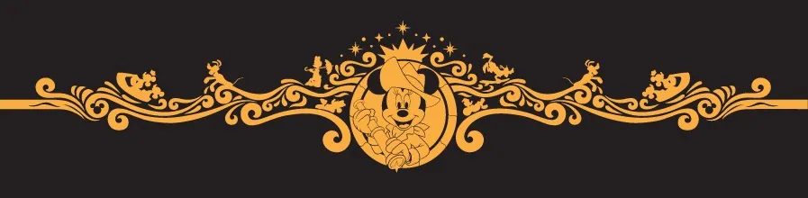 Disney Treasure bow filigree