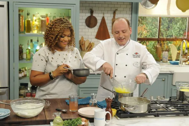Behind the scenes with Disney Cruise Line on The Kitchen Food Network set