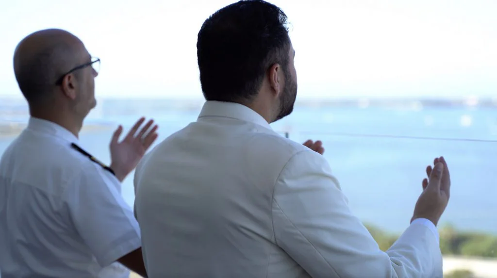 Muslim crew members celebrating Ramadan aboard the Disney Wish