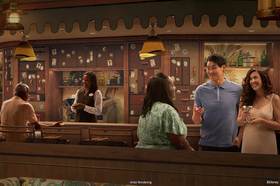 Disney Treasure venue interior concept art