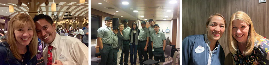 Disney Cruise Line crew celebration