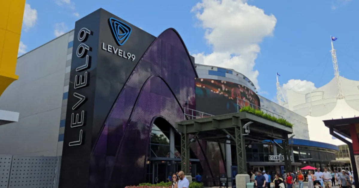 63 Games and a Two-Story Bar: Level99 Opens in the Old DisneyQuest Building at Disney Springs