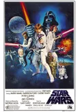 Star Wars Episode V: The Empire Strikes Back poster with Luke Skywalker and Darth Vader