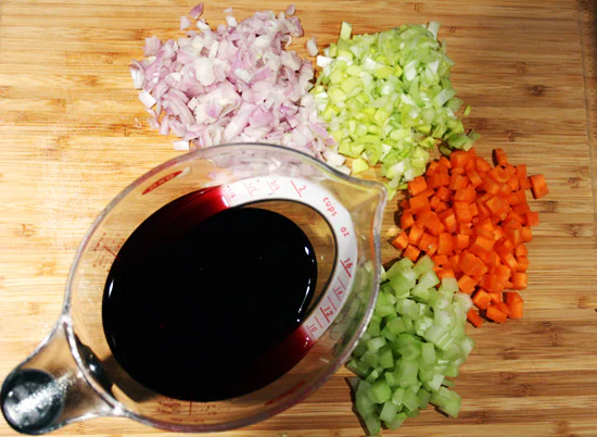 Red Wine Sauce ingredients for the Disney Cruise Line Osso Buco recipe