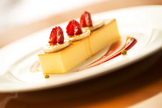 Disney Cruise Line's De La Costa Cream Cheese Flan