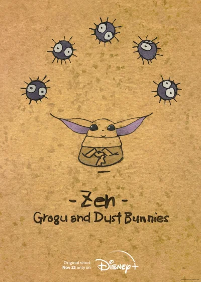 Zen - Grogu and Dust Bunnies