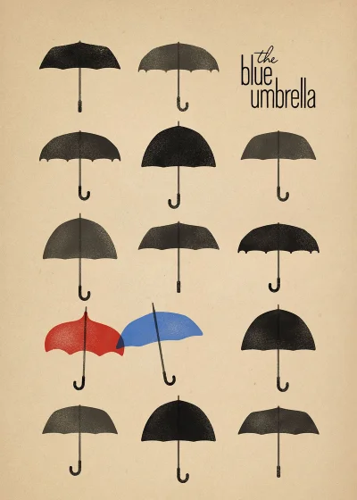 The Blue Umbrella