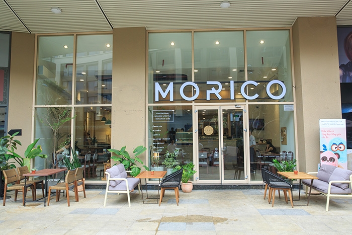 “Mori” có nghĩa là rừng, “Co” là viết tắt của Companion (người bạn đồng hành), Morico mong muốn đồng hành cùng khách hàng khám phá khu rừng ẩm thực và văn hóa Nhật Bản.