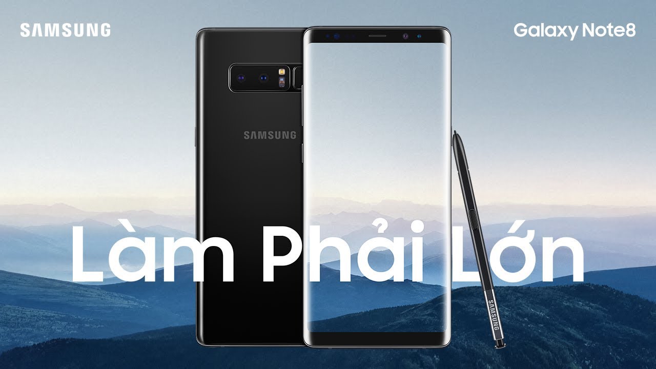 Campaign: Samsung Galaxy Note8 Launching