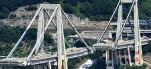 Genova: abbattuto il Ponte Morandi