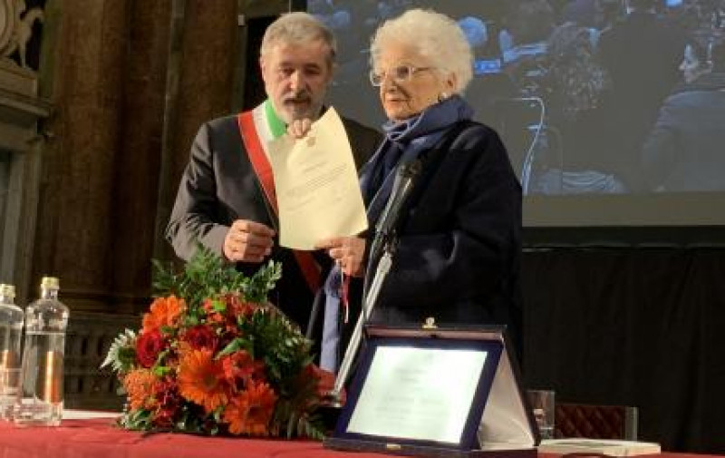 A Liliana Segre il Premio Primo Levi e la cittadinanza onoraria di Genova