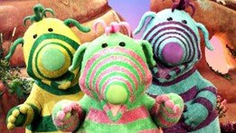 An image of the Fimbles from CBeebies.