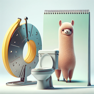 A banana slicer, glow in the dark toilet seat and a llama calendar