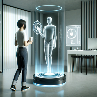 A futuristic virtual assistant