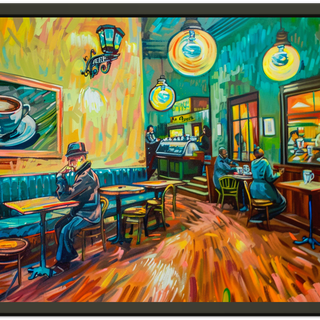 base on van gogh cafe