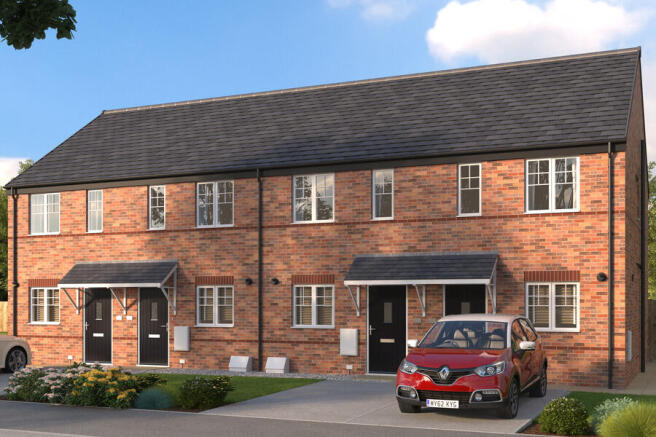 2 bedroom end of terrace house for sale