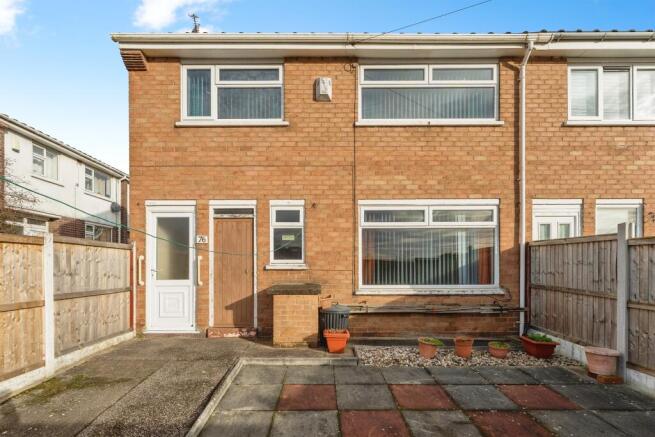 2 bedroom end of terrace house for sale