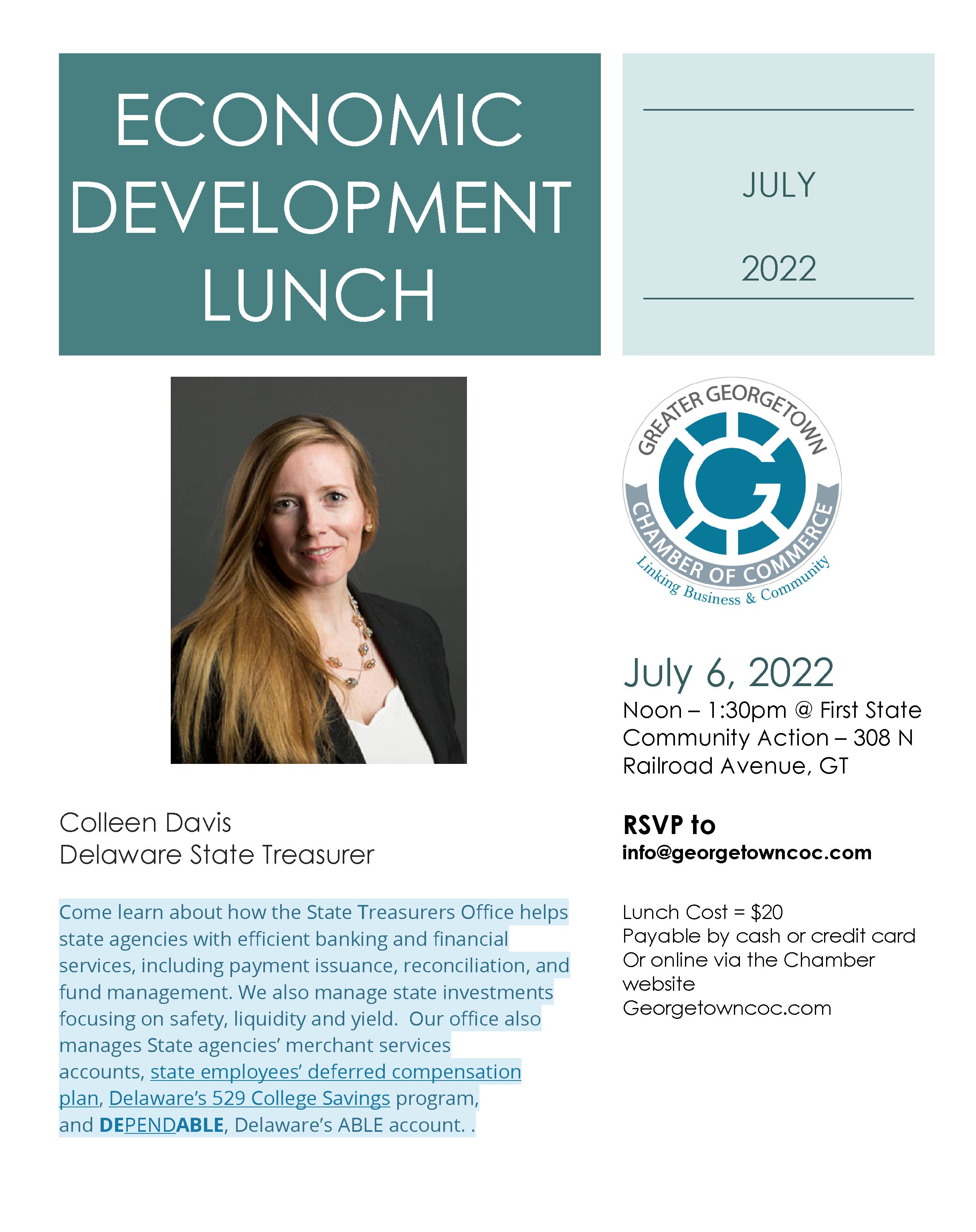 July ED lunch